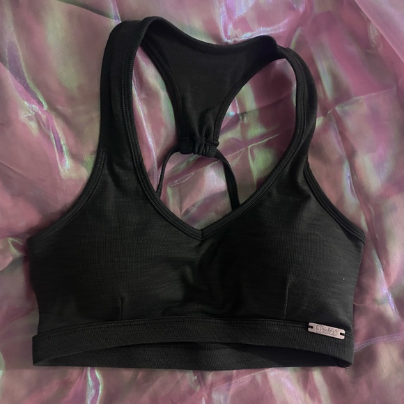 Forest Green 🌿 Power Ribbed Bra 🌿 Limited Ed 💚Bombshell Sportswear - MEDIUM - Picture 4 of 10